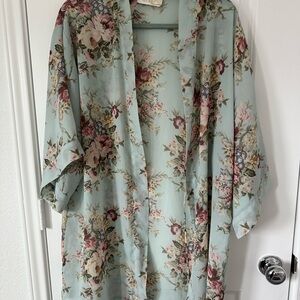 Vintage Victoria's Secret Floral Robe